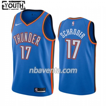 Camiseta Niños Oklahoma City Thunder Dennis Schroder 17 2019-20 Nike Icon Edition Swingman